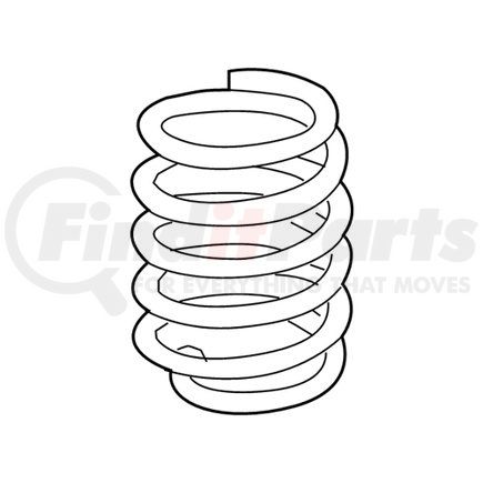 Mopar 68264703AA Coil Spring - Rear, Right, For 2015-2022 Jeep Renegade