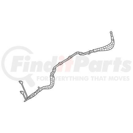 Mopar 68397154AD Fuel Feed and Return Hose - For 2019-2023 Ram