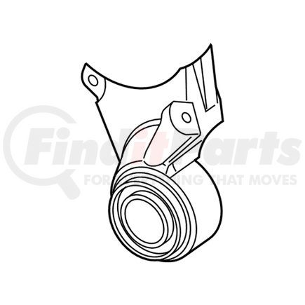 Engine Cooling Fan Strut Support