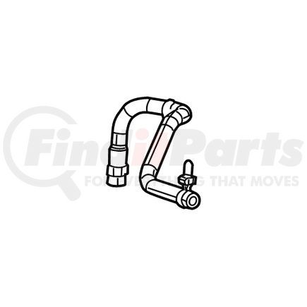 Mopar 68370065AA Engine Coolant Reservoir Hose - For 2019-2023 Ram