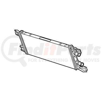 Mopar 68314788AB Cooler - For 2018-2023 Jeep Wrangler
