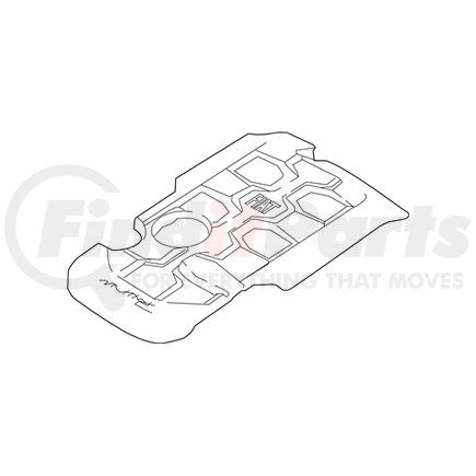 Mopar 68403762AA Engine Cover - For 2017-2019 Fiat 124 Spider