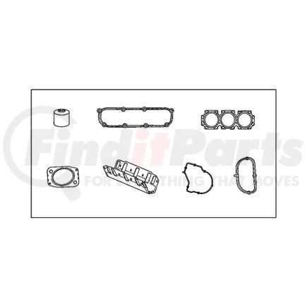 Mopar 5134518AD Engine Cylinder Head Gasket - For 2004-2007 Chrysler/Dodge