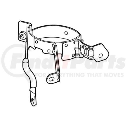 Mopar 68261725AA Power Steering Pump Reservoir Bracket - For 2015-2022 Ram ProMaster City