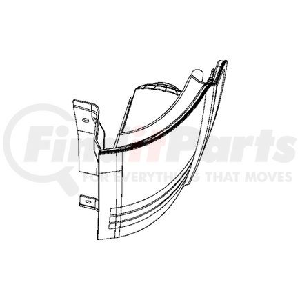 Mopar 5113203AA Brake / Tail / Turn Signal Light - Left, For 2008-2010 Chrysler Town and Country
