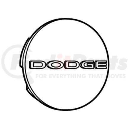 Mopar 6CZ27NTSAA Wheel Cap - with Dodge Durango, Challenger or Charger Logo