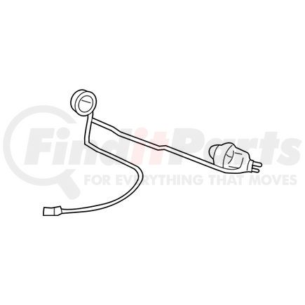 Mopar 68188227AA License Plate Light Wiring Harness - For 2009-2020 Dodge Journey