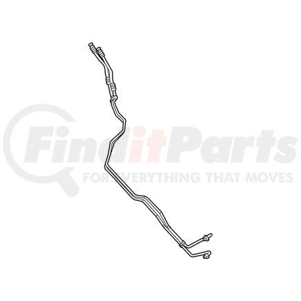 Mopar 68359844AD Fuel Feed and Return Hose - For 2019-2023 Ram