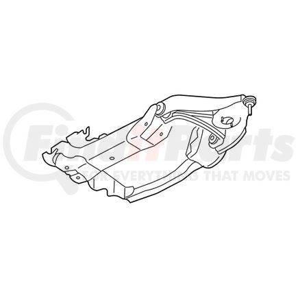 Mopar 4877159AH Suspension Control Arm - Front, Left, Lower, with Bushings, For 2013-2022 Ram