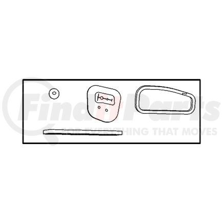 Mopar 68079486AA HVAC Unit Case Seal Kit - with All Seals