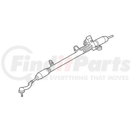 Mopar 68140631AE Rack and Pinion Assembly - For 2011-2020 Dodge Journey