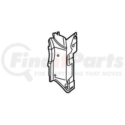 Mopar 68292728AA Radiator Support Side Panel