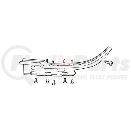 Mopar 68361623AA Headlight Bracket - Left, For 2017-2021 Jeep Compass