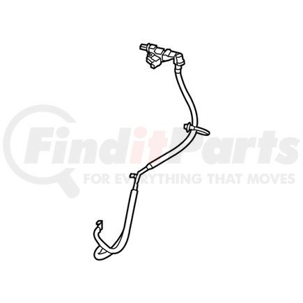 Mopar 68287831AA Battery Cable Harness - Negative, For 2019-2023 Jeep Cherokee