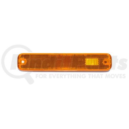 United Pacific 111072 Side Marker Light Lens - Front, RH or LH, Amber Lens, Plastic Rear Housing, for 1973-1979 Ford Truck