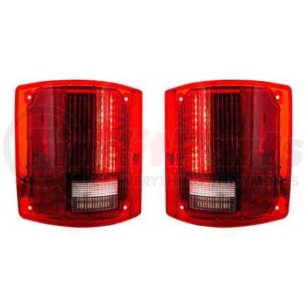 United Pacific 111113 Tail Light - RH and LH, 56 Red LEDs, 12 White LEDs for Back Up Light, without Trim