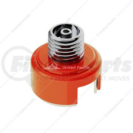 United Pacific 71023 Shift Knob Mounting Adapter - Cadmium Orange, M30 x 3.5, for Eaton Fuller Style 13/15/18 Shifter