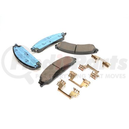 Mopar 05142558AD Disc Brake Pad Set - Front, Left or Right, with Pads and Clips, for 2005-2020 Dodge/Chrysler