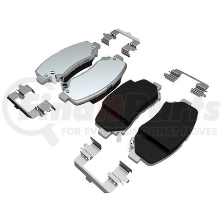 Mopar 68225170AF Disc Brake Pad Set - Front, For 2014-2022 Jeep Cherokee