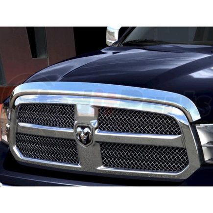 Mopar 82213793 Hood Deflector - Chrome, For 2012-2022 Ram