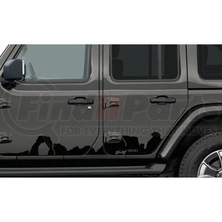 Mopar 82215732 Body Decal Kit - For 2018-2022 Jeep Wrangler