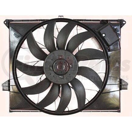 APDI RADS 6010004 Dual Radiator and Condenser Fan Assembly