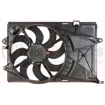 APDI RADS 6010007 Dual Radiator and Condenser Fan Assembly