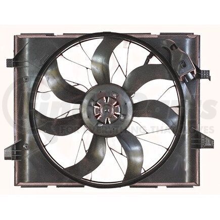 APDI RADS 6010012 Dual Radiator and Condenser Fan Assembly