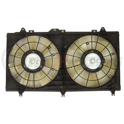 APDI RADS 6010061 Dual Radiator and Condenser Fan Assembly