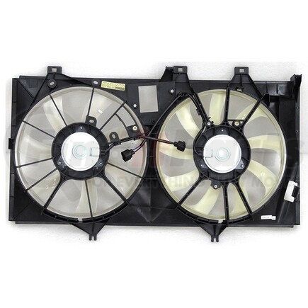 APDI RADS 6010072 Dual Radiator and Condenser Fan Assembly