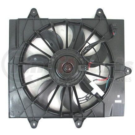 APDI RADS 6010086 Dual Radiator and Condenser Fan Assembly