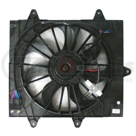 APDI RADS 6010089 Dual Radiator and Condenser Fan Assembly
