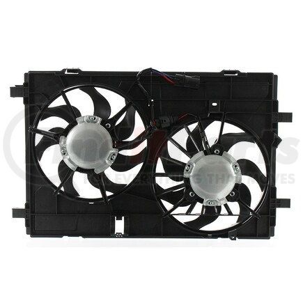 APDI RADS 6010088 Dual Radiator and Condenser Fan Assembly
