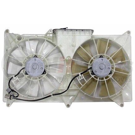 APDI RADS 6010098 Dual Radiator and Condenser Fan Assembly