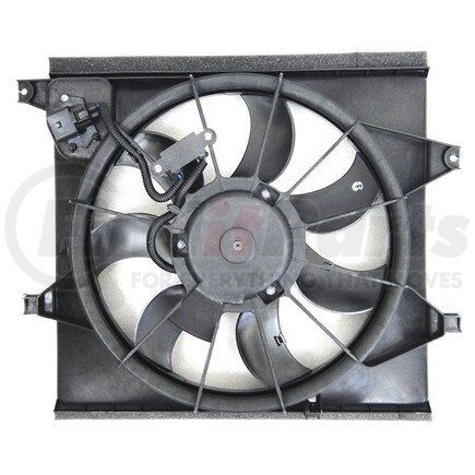 APDI RADS 6010108 Dual Radiator and Condenser Fan Assembly