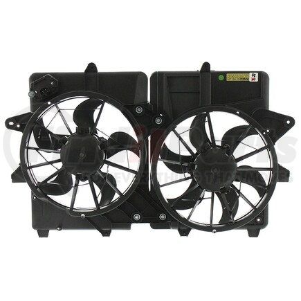 APDI RADS 6010194 Dual Radiator and Condenser Fan Assembly
