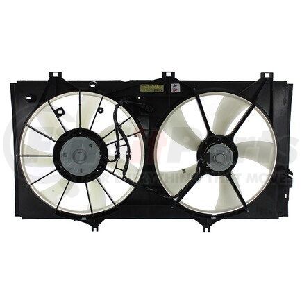 APDI RADS 6010210 Dual Radiator and Condenser Fan Assembly