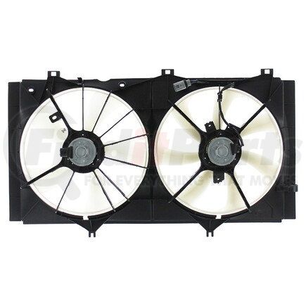 APDI RADS 6010196 Dual Radiator and Condenser Fan Assembly