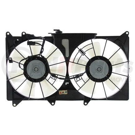 APDI RADS 6010236 Dual Radiator and Condenser Fan Assembly