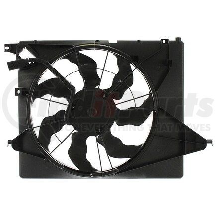 APDI RADS 6010257 Dual Radiator and Condenser Fan Assembly