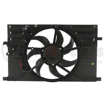 APDI RADS 6010276 Dual Radiator and Condenser Fan Assembly
