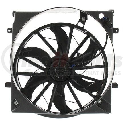 APDI RADS 6010282 Dual Radiator and Condenser Fan Assembly