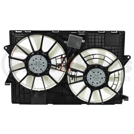 APDI RADS 6010296 Dual Radiator and Condenser Fan Assembly
