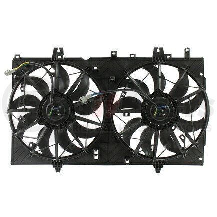 APDI RADS 6010302 Dual Radiator and Condenser Fan Assembly
