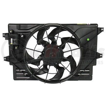 APDI RADS 6010321 Dual Radiator and Condenser Fan Assembly