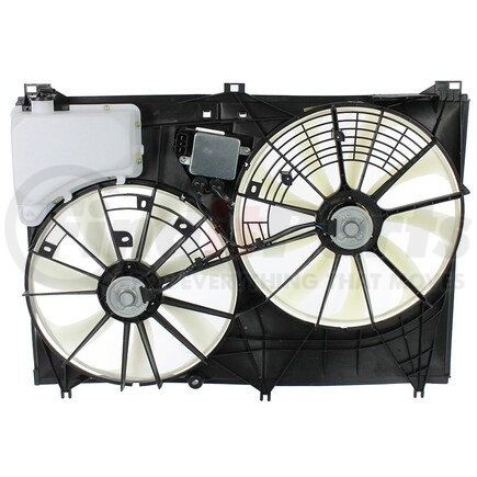 APDI RADS 6010331 Dual Radiator and Condenser Fan Assembly