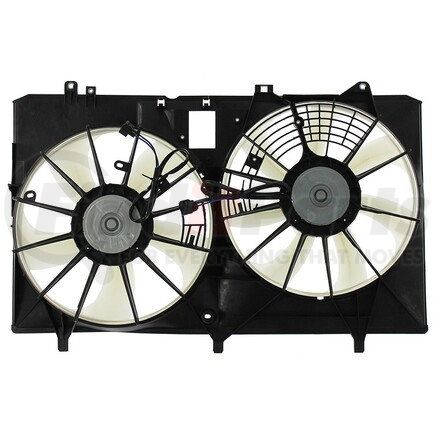APDI RADS 6010338 Dual Radiator and Condenser Fan Assembly