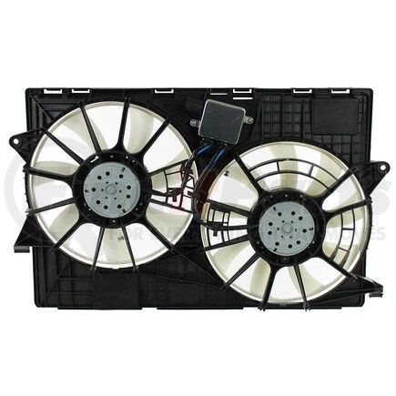 APDI RADS 6010332 Dual Radiator and Condenser Fan Assembly