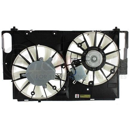 APDI RADS 6010344 Dual Radiator and Condenser Fan Assembly