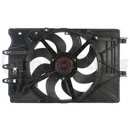 APDI RADS 6010349 Dual Radiator and Condenser Fan Assembly